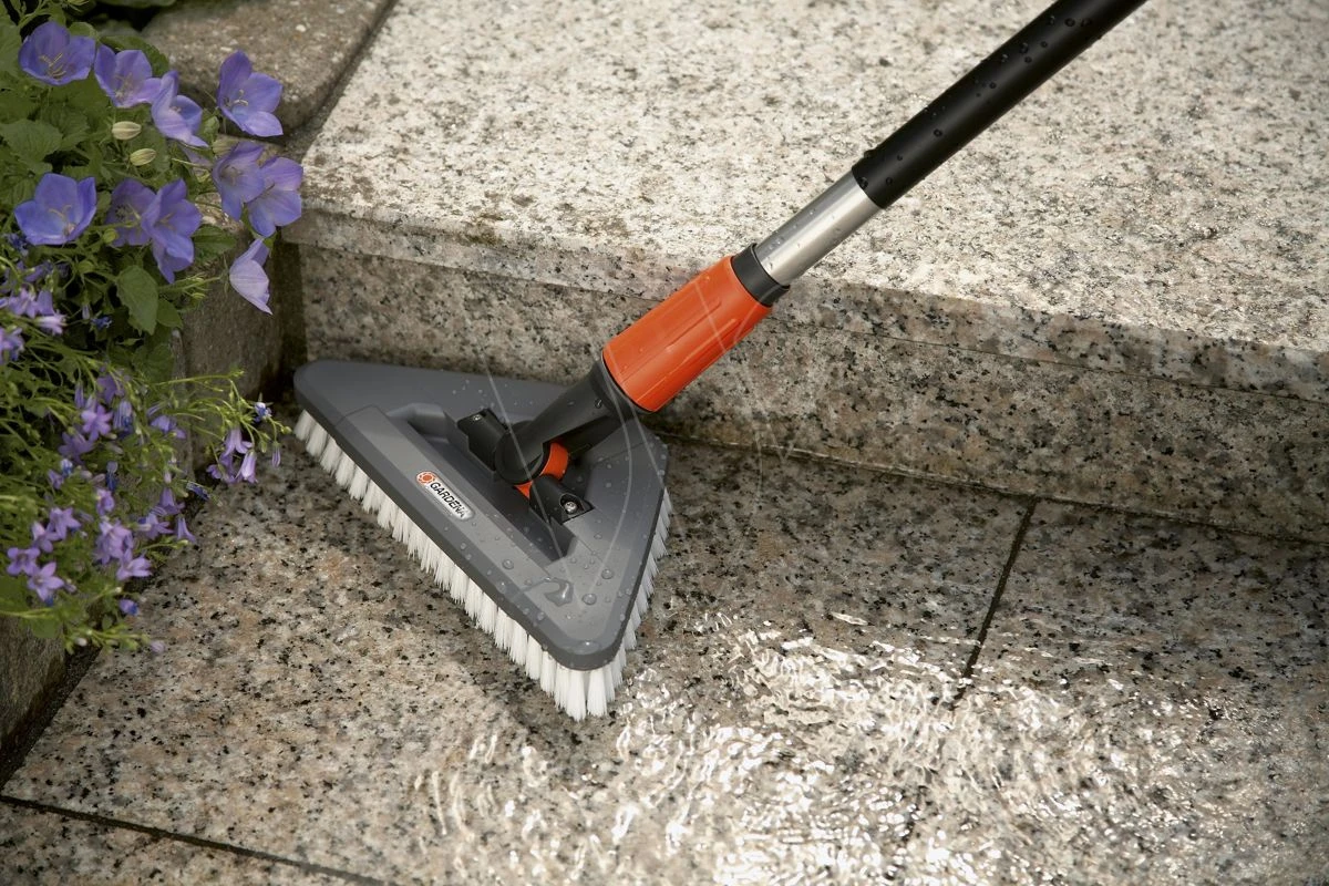 Gardena Zwenkschrobber Cleansystem 4 Gardena Zwenkschrobber Cleansystem - Afbeelding 2