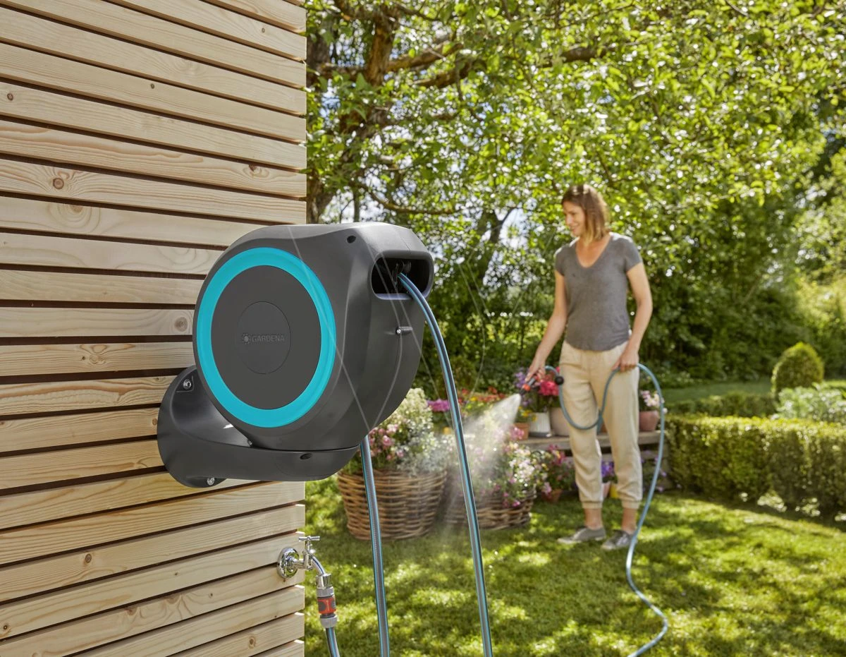 Gardena Wandslangenbox 15 Rollup S Blauw 6 Gardena Wandslangenbox 15 Rollup S Blauw - Afbeelding 4