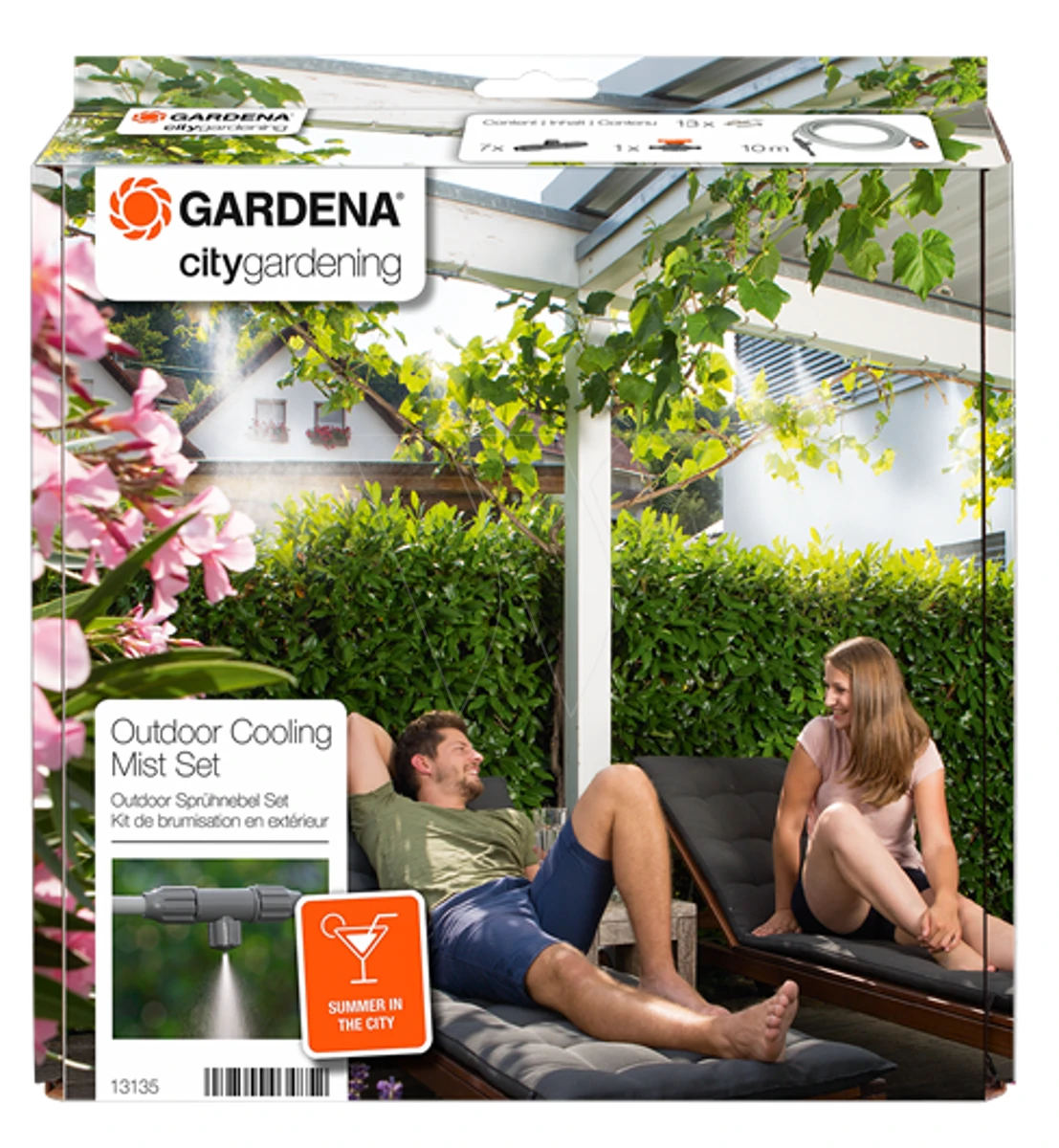 Gardena Vernevelaar Set 10 Meter 3 Gardena Vernevelaar Set 10 Meter